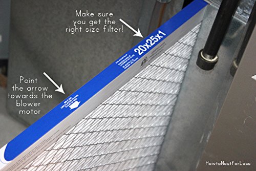 Lamons KP-20x25x1x2.AZ.DSC Assigned by Sterling Seal & Supply, Furnace Air - Image 8