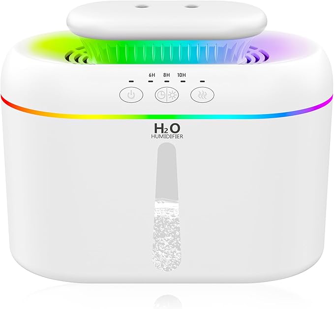 2L humidifiers for bedroom humidifier Home Ultra-Quiet 28 dB Quiet Supersized by Lisacool