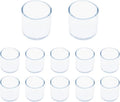 Round Chair Leg Caps, PVC Furniture Feet Covers, TTZEZE Transparent Round Floor by TTZEZE