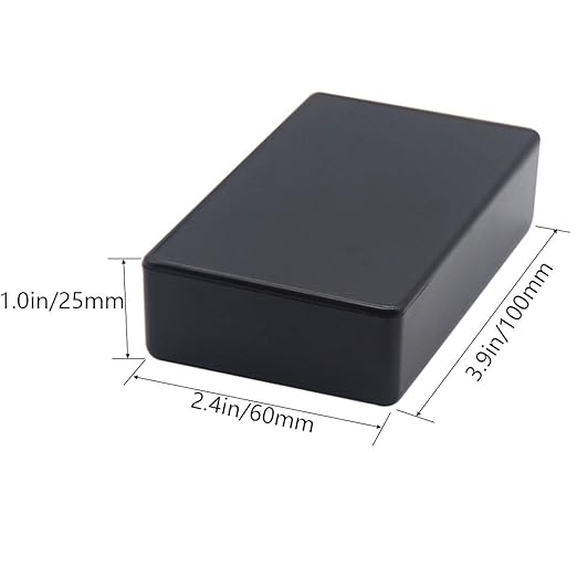 Zulkit 8Pcs Project Boxes ABS Plastic Electrical Project Case Power Junction - Image 2