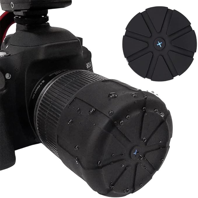 3Pcs Waterproof Silicone Universal Lens Cap Cover - Image 3