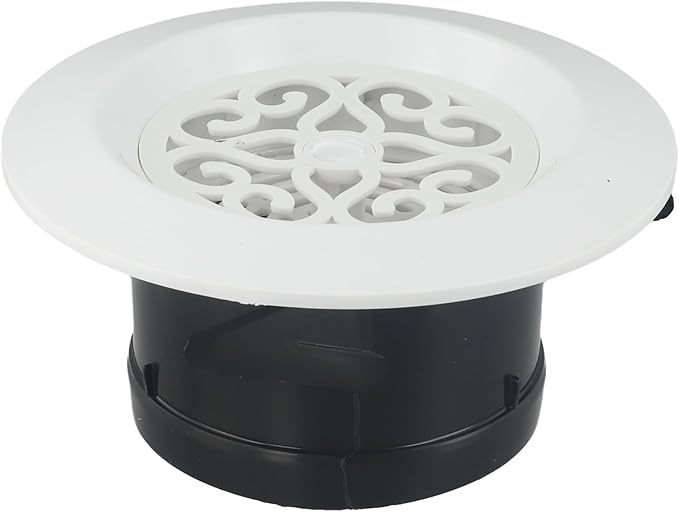 Round Air Vent Grille with Adjustable Louvers, ABS Ventilation Cover - Image 6