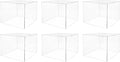 6 Pack 12" x 12" x 9" Clear Acrylic Display Box by MarketingHolders