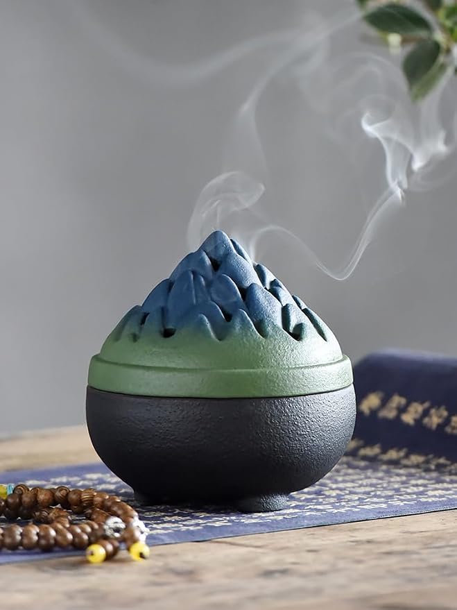 Incense Burner Ceramic Incense Burner Indoor Incense Agarwood Sandalwood Box - Image 3
