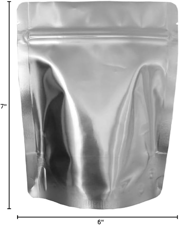 PackFreshUSA: Pint AirTight Seal-Top Stand-Up Mylar Pouch Bags Long-Term Food - Image 9
