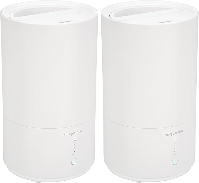 PureGuardian 30-Hour 0.80 Gal. Top Fill Cool Mist Ultrasonic Humidifier by PureGuardian
