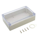 ABS Plastic Junction Box, Dustproof Waterproof IP65 Electrical Enclosure Box by AWCLUB