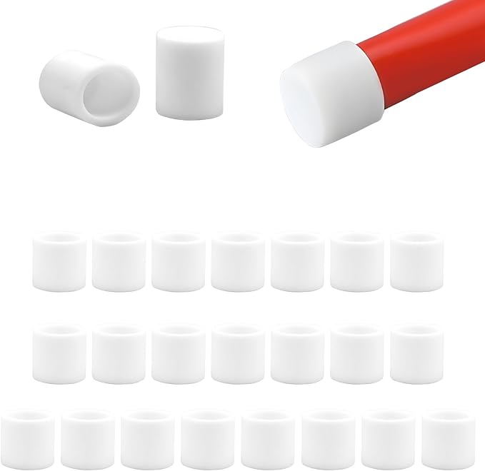5/8" Silicone Chair Leg Floor Protectors, Rubber Chair Leg Caps, Non-Slip by EASYEAH