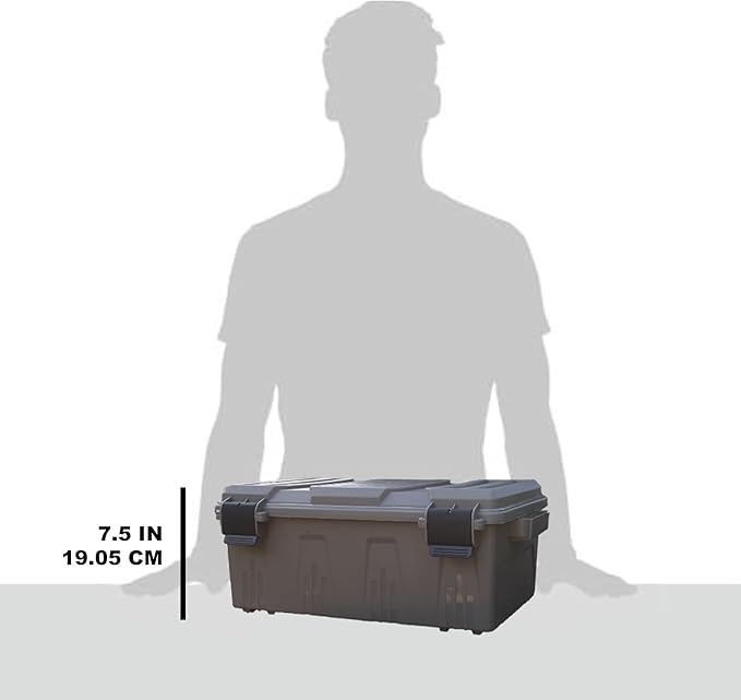 MTM ACDC30, Divided Ammo Crate Utility Box, Water- Resistant, Snap Latch - Image 7