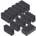 Zulkit 8Pcs Project Boxes ABS Plastic Electrical Project Case Power Junction by Zulkit
