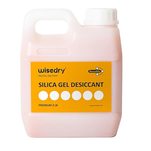 wisedry Reusable Desiccant Beads Silica Gel Dessicant Beads Bulk by wisedry