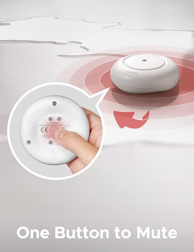 X-Sense Water Leak Detector for Basements, Model WS01 - Image 7