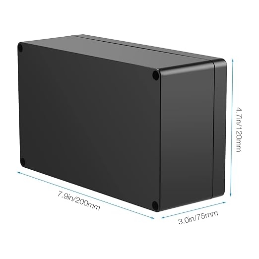 Waterproof Electronic ABS Plastic Junction Project Box Enclosure 200mm by 120mm - Image 2