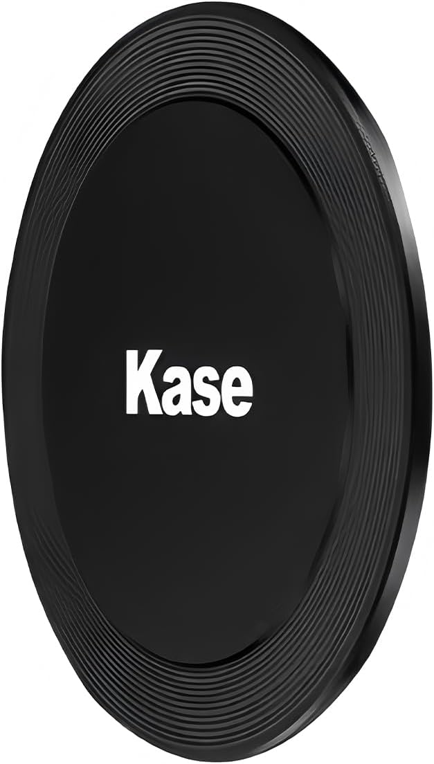 Kase 52mm Front Lens Cap, Magnetic CNC Aluminum + Optical Glass, Quick Press-On - Image 2
