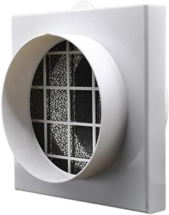 Washable Duct Air Filter For PVC And PE Pipes Reusable Sponge Net Ventilation by Unknown