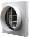 Washable Duct Air Filter For PVC And PE Pipes Reusable Sponge Net Ventilation by Unknown