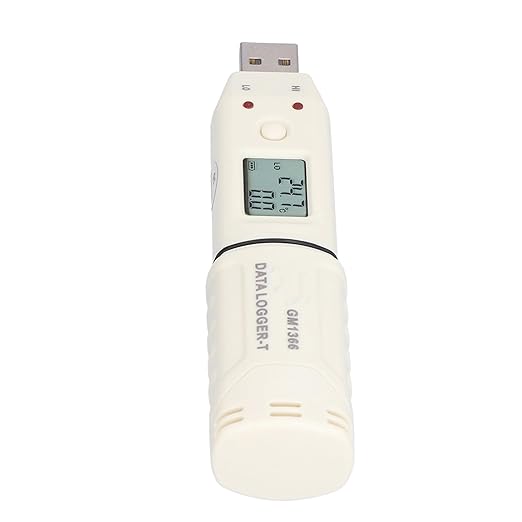 Temperature Data Logger, Battery Powered Low Power Consumption Digital Humidity - Image 8