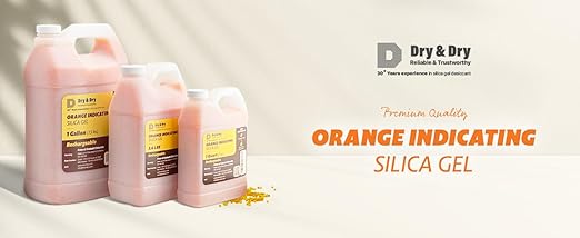 Dry & Dry Premium Orange Indicating Silica Gel Desiccant Beads - Image 6