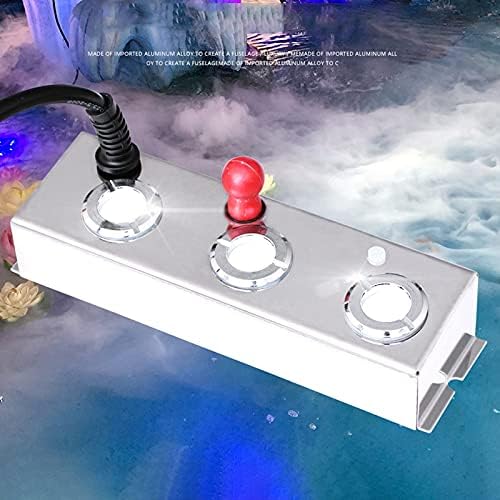 3 Head Mist Maker Ultrasonic Mist Fogger Air Humidifier Water Fountain Fog - Image 4
