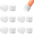 10 Pcs 1-1/8" Round Chair Leg Tips Caps, Silicone Rubber Furniture Leg Floor by BOPOREAE