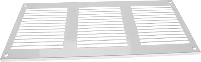 Vent Systems 12" x 6" Inch Scratch Resistant White Metal Vent Cover - Image 8