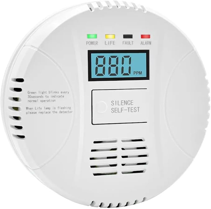 Combination Gas and Carbon Monoxide Detector Plug-in | CO Alarm & Natural Gas - Image 7