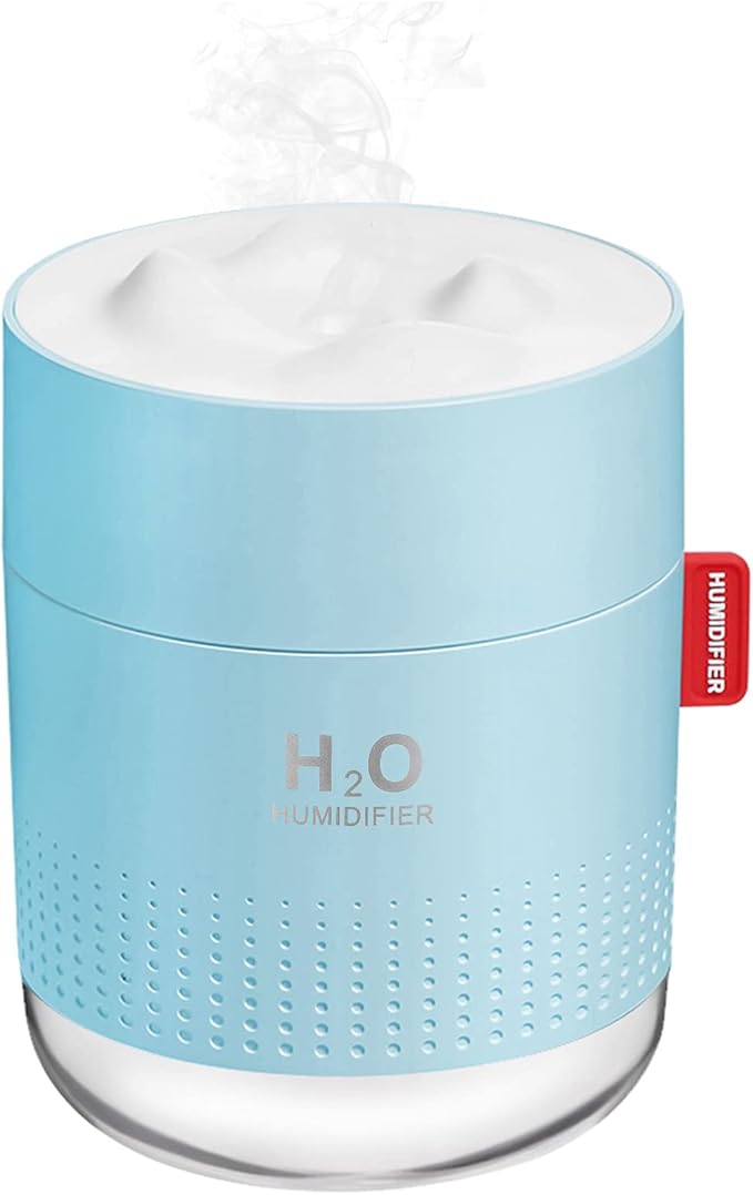 Portable Mini Cool Mist Humidifier, 500ml USB Personal Desktop Humidifier by Unknown