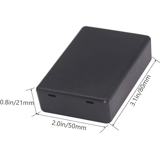 Zulkit 12Pcs Project Boxes ABS Plastic Electrical Project Case Power Junction - Image 2