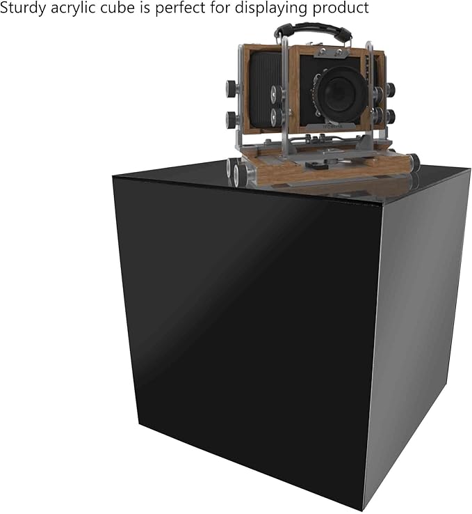 2 Pack 14" Acrylic Display Riser Box - Image 4