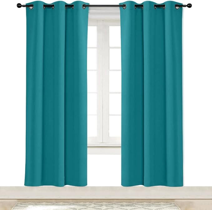 NICETOWN Peacock Teal Blackout Drape by NICETOWN