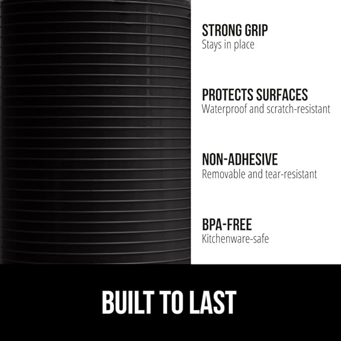 GORILLA GRIP DuraGuard Shelf Liner, 20x20 Non-Adhesive Cabinet Liners - Image 2