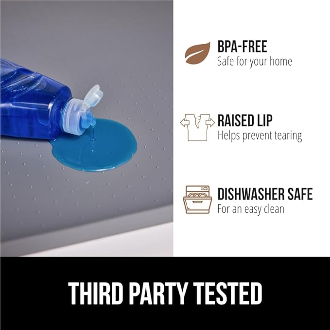 GORILLA GRIP Waterproof Silicone Under Sink Mat - Image 4