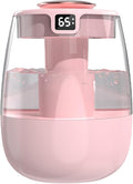 Cool Mist Humidifiers, 1.5L Led Lights, Smart Timer, Dual Nozzles, Quiet by Unknown