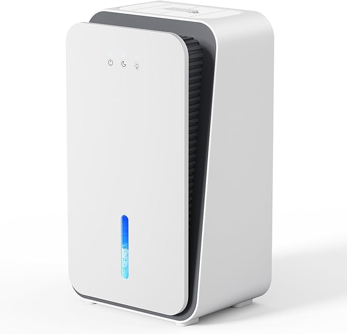 Dehumidifier for Home, 1000 sq.ft Dehumidifier for Basement Bathroom Bedroom by Unknown