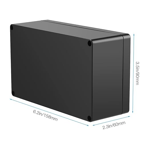 Waterproof Plastic Project Box ABS IP65 Electronic Junction Box Enclosure 6.2 x - Image 2