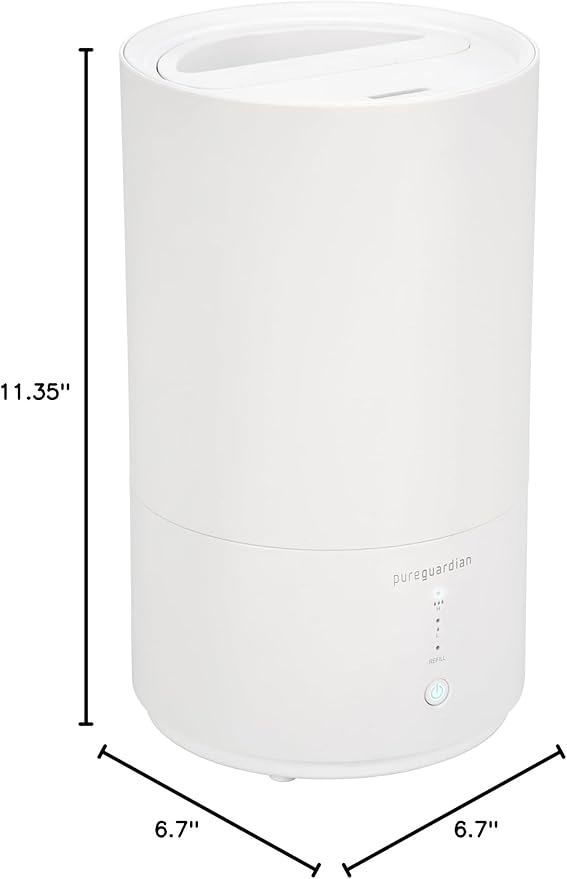 PureGuardian 30-Hour 0.80 Gal. Top Fill Cool Mist Ultrasonic Humidifier - Image 12