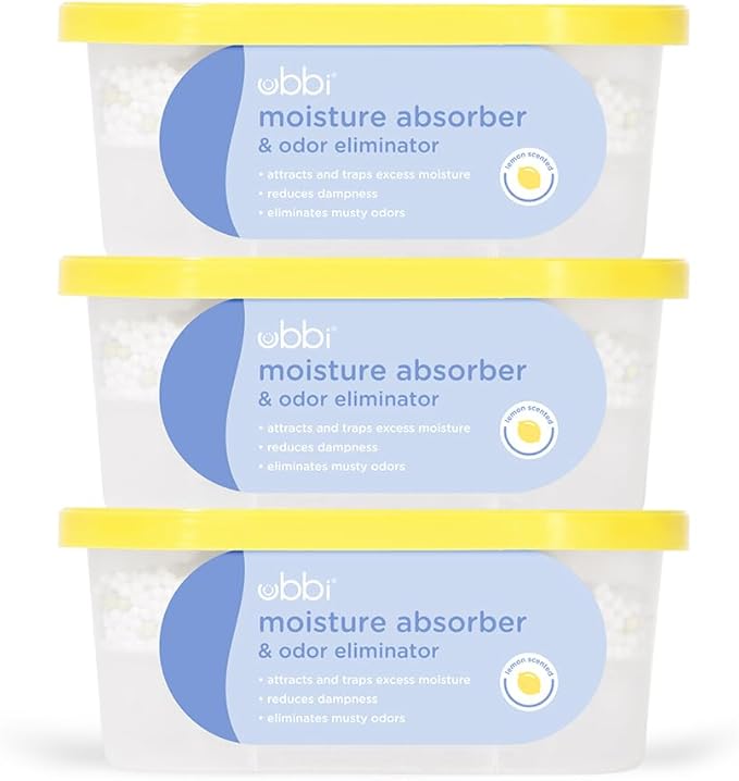 Ubbi Moisture Absorber and Odor Eliminator Tub, Attracts and Traps Excess by Ubbi