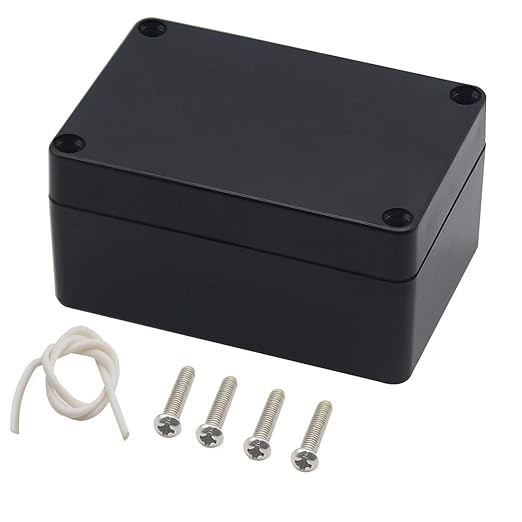 Junction Box, Zulkit Project Box IP65 Waterproof Outdoor Box ABS Plastic by Zulkit