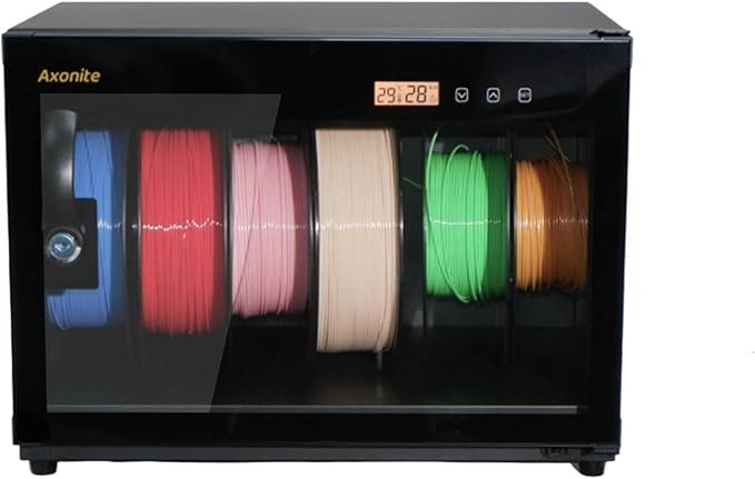 3D Printer Filament Storage Box, 6 Spool Capacity, Air Tight Dry Box by Unknown