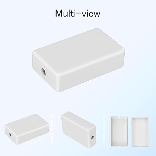 Project Box 8 Pieces Electrical Box Small Junction Box ABS Plastic Enclosure - Image 6