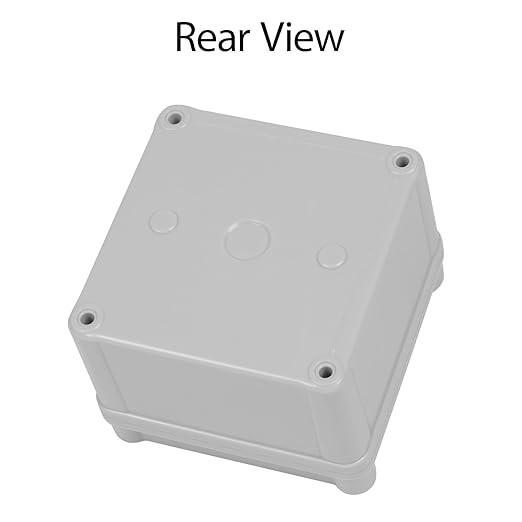 Junction Box, 3.9"x 3.9"x 3" Outdoor Electrical Box - Image 6