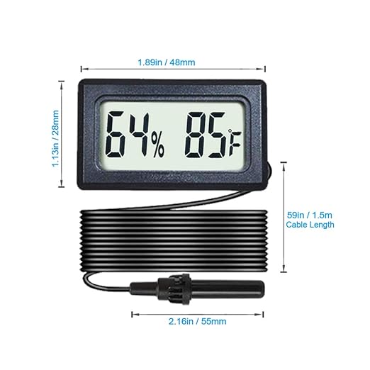 4-Pack Mini Digital Hygrometer Thermometer Gauge - Image 2