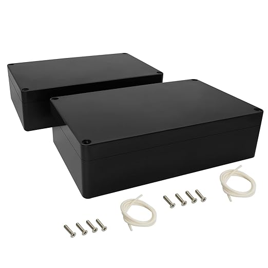 LeMotech Project Box ABS Plastic Junction Box IP65 Waterproof Hobby Box by LeMotech