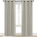 NICETOWN Curtain Blackout Drape Panel, Single Panel, 34 x 84 inch, 3 Pass by NICETOWN