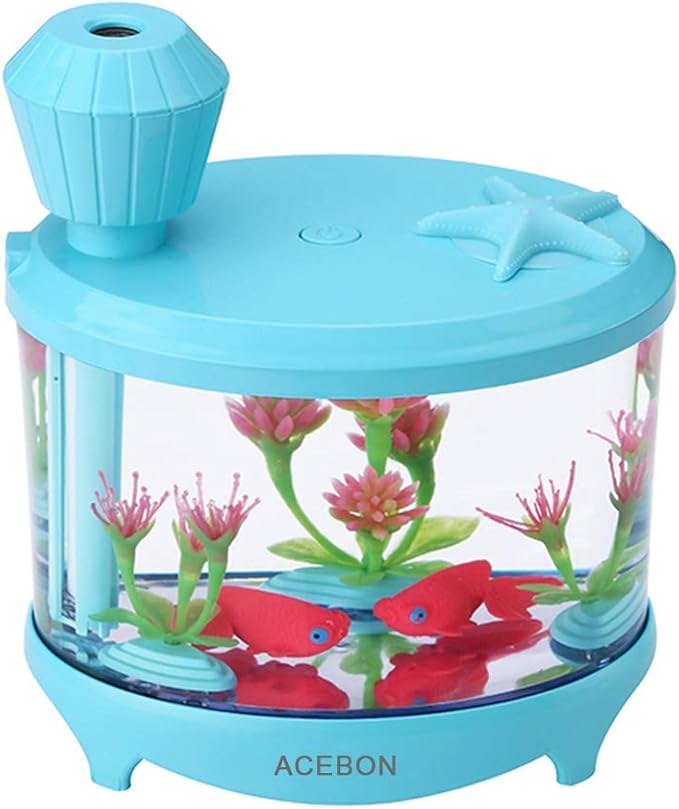 Portable Mini Humidifier, 460ml Cool Mist Small Humidifier, USB Quiet Operation by Home
