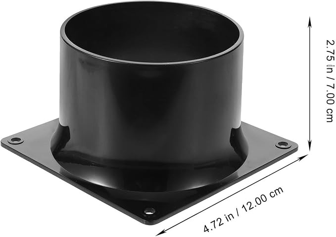 Artibetter Plastic with Square Bottom Straight Flange Design Easy Maintenance - Image 2