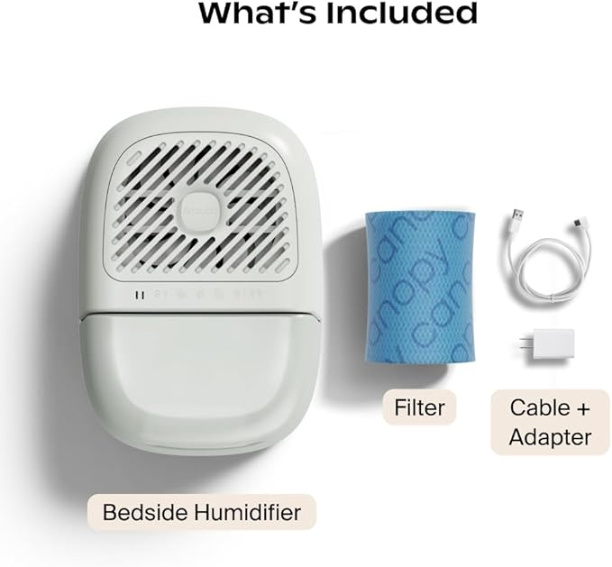 Canopy Bedside Humidifier 2.0, 36 HR Run Time, 2.5L Capacity - Image 3