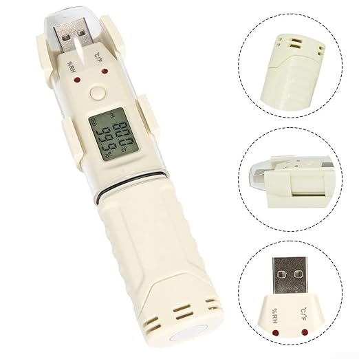 GM1366 GM1365 Temperature Humidity Data Logger Recorder - Image 4