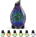 Essential Oil Diffuser & Essential Oils Set, Glass Aromatherapy Diffuser by JOYOLO