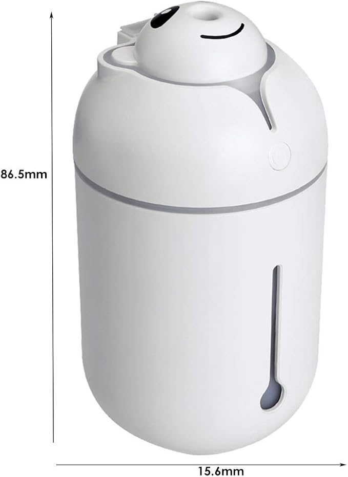 Car Humidifier LED Light Adjustable Fog Mode Waterless Automatic Off Humidifier - Image 2